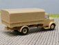 Preview: 1/87 Brekina Magirus 3500 Militär beige Pritsche Plane