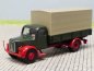 Preview: 1/87 Brekina Magirus 3500 dunkelgrün Pritsche Plane 41005