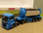 Preview: 1/87 Wiking MAN TGS Euro 6c Tankcontainer-SZ himmelblau 0536 05