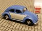 Preview: 1/87 Busch VW Käfer Brezelkäfer blau/weiß 42780