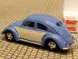 Preview: 1/87 Busch VW Käfer Brezelkäfer blau/weiß 42780