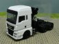 Preview: 1/87 Herpa MAN TGX XXL 3-Achs ZM weiß mit Ladekran Felgen schwarz