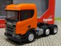 Preview: 1/87 Herpa Scania CR XT ND 2-Achs Zugmaschine orange 309028-002