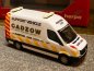 Preview: 1/87 Herpa VW Crafter Kasten Hochdach Begleitfahrzeug Cadzow GB 093897