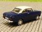 Preview: 1/87 Brekina Opel Kadett A Coupe dunkelblau, Dach weiß 20331