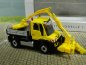 Preview: 1/87 Busch MB Unimog U430 mit Mähwerk gelb 50926