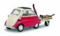 Preview: 1/43 Schuco BMW Isetta mit Anhänger + Ski 450268200