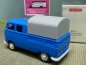 Preview: 1/40 Wiking VW T1 mit DoKa und 2 Personen blau 768 01