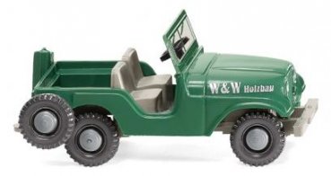 1/87 Wiking Jeep W & W Holzbau 0011 03