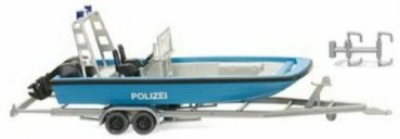 1/87 Wiking Mehrzweckboot MZB 72 Polizei 0095 45