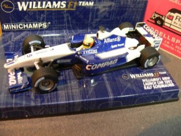 1/43 Minichamps Williams F1 BMW Launch Car 2002 R. Schumacher 400020095