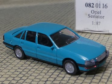 1/87 Wiking Opel Senator B  türkis ab 1987 082 01 B