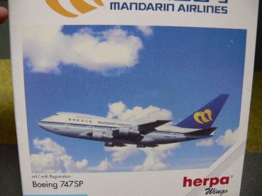 1/500 Herpa Boeing 747SP Mandarin Airlines 511643 E