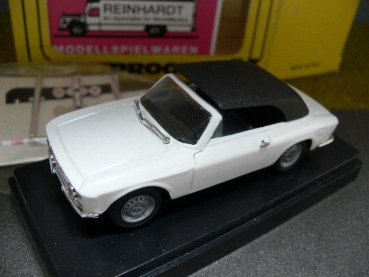 1/43 Progetto 076 Alfa Romeo Giulia GTC Closed 1965 weiß mit Dach schwarz