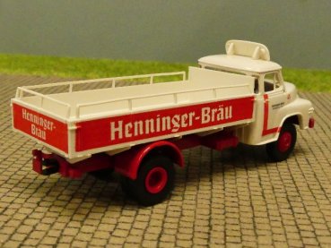 1/87 Brekina MAN 520 Henniger Bräu Bierpritsche 4523