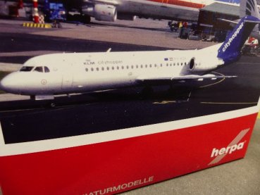 1/200 Herpa Fokker 70 KLM Cityhopper 570640