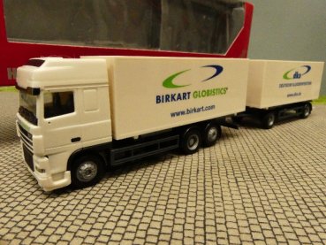 1/87 Herpa DAF XF Birkart dks Wechselkoffer Hängerzug 265805