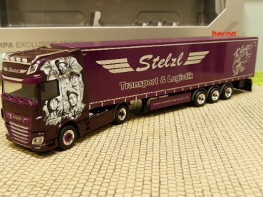 1/87 Herpa DAF XF SSC Gardinenplanen-Sattelzug Stelzl 2020 Sommerfest 941259