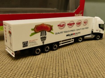 1/87 Herpa Iveco Stralis NP 460 KüKo Sattelzug Müller Fleisch 312257