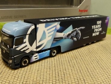 1/87 Herpa MB Actros `18 Gigaspace Koffer-Sattelzug 100 Jahre Lagermax ( A ) 941075