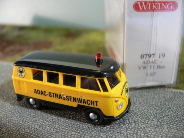 1/87 Wiking VW T1 ADAC Strassenwacht Bus 0797 19