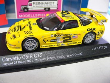 1/43 Minichamps Corvette C5-R GTS Daytona 24 hrs. 01 #2 011402