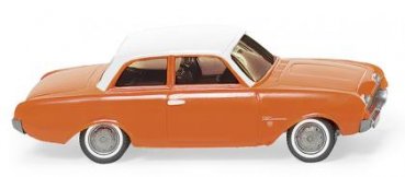 1/87 Wiking Ford 17M orange mit weißem Dach 0200 01