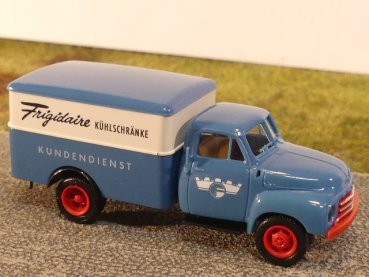 1/87 Brekina Opel Blitz Frigidaire Kühlschränke Kasten