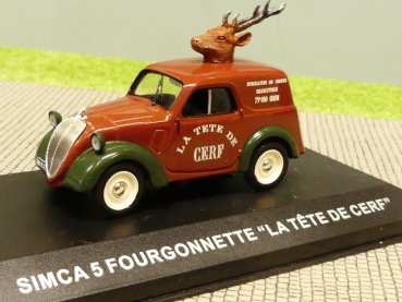 1/43 Simca 5 Fourgonnette La tete de cerf