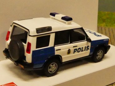 1/87 Busch Land Rover Discovery Polis S Schweden 51921