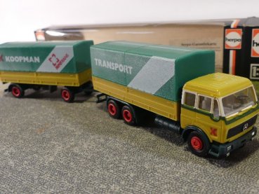 1/87 Herpa MB NG KOOPMAN TRANSPORT Pritschen HZ #138