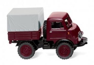 1/87 Wiking Unimog U 402 weinrot 0368 05