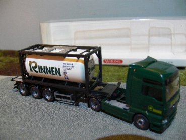 1/87 Wiking MAN TGX Rinnen Tankcontainer-Sattelzug  0536 01