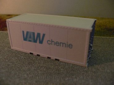 1/87 Wiking 20 ft Container VAW Chemie