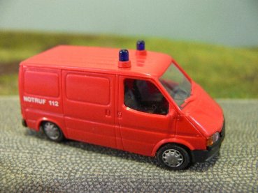 1/87 Rietze Ford Transit Feuerwehr Notruf 112