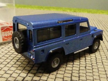 1/87 Busch Land Rover Defender Metallica blau 50352