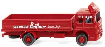 1/87 Wiking MAN Wechselpritschen-LKW Spedition Beißner 0519 02