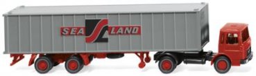 1/87 Wiking MAN Container Sattelzug Sealand 0523 04