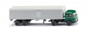 1/87 Wiking MB Pullman Koffersattelzug moosgrün 0556 01