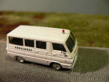 1/87 Brekina Dodge A 100 Ambulance 34309