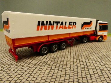 1/87 Herpa DAF 95 INNTALER ÖSTERREICH Planen Sattelzug