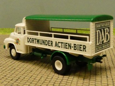 1/87 Brekina MAN 520 Dortmunder Actien Bier Plane Sondermodell Reinhardt