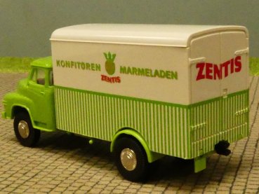 1/87 Brekina MAN 520 Zentis Marmelade Koffer