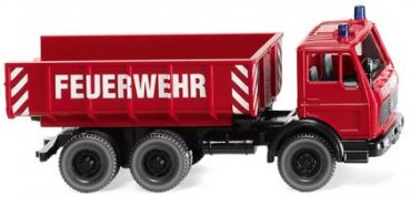 1/87 Wiking MB Feuerwehr - Schuttwagen 0624 03