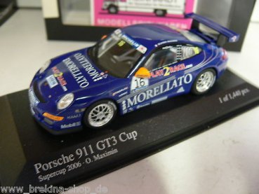 1/43 Minichamps Porsche 911 GT3 Cup Supercup 06 Maximin 400066416