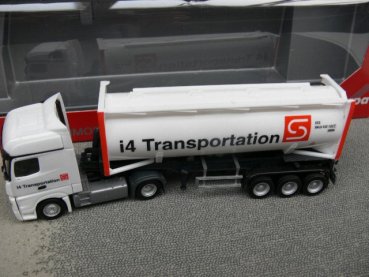 1/87 Herpa MB Actros i4 Transportation Drucksilocontainer-SZ  159524