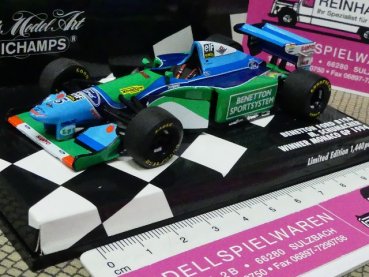 1/43 Minichamps Benetton B194 Michael Schuhmacher Winner Monaco GP 1994