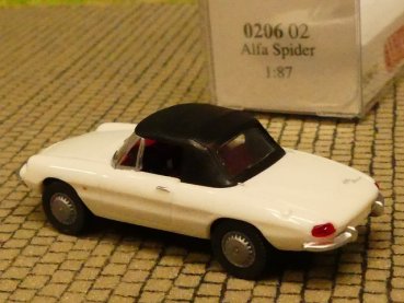 1/87 Wiking Alfa Spider weiss 0206 02