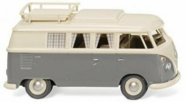 1/87 Wiking VW T1 Campingbus perlweiß/grau 0797 24