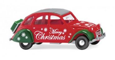 1/87 Wiking Citroen 2CV Weihnachtsmodell 0809 15